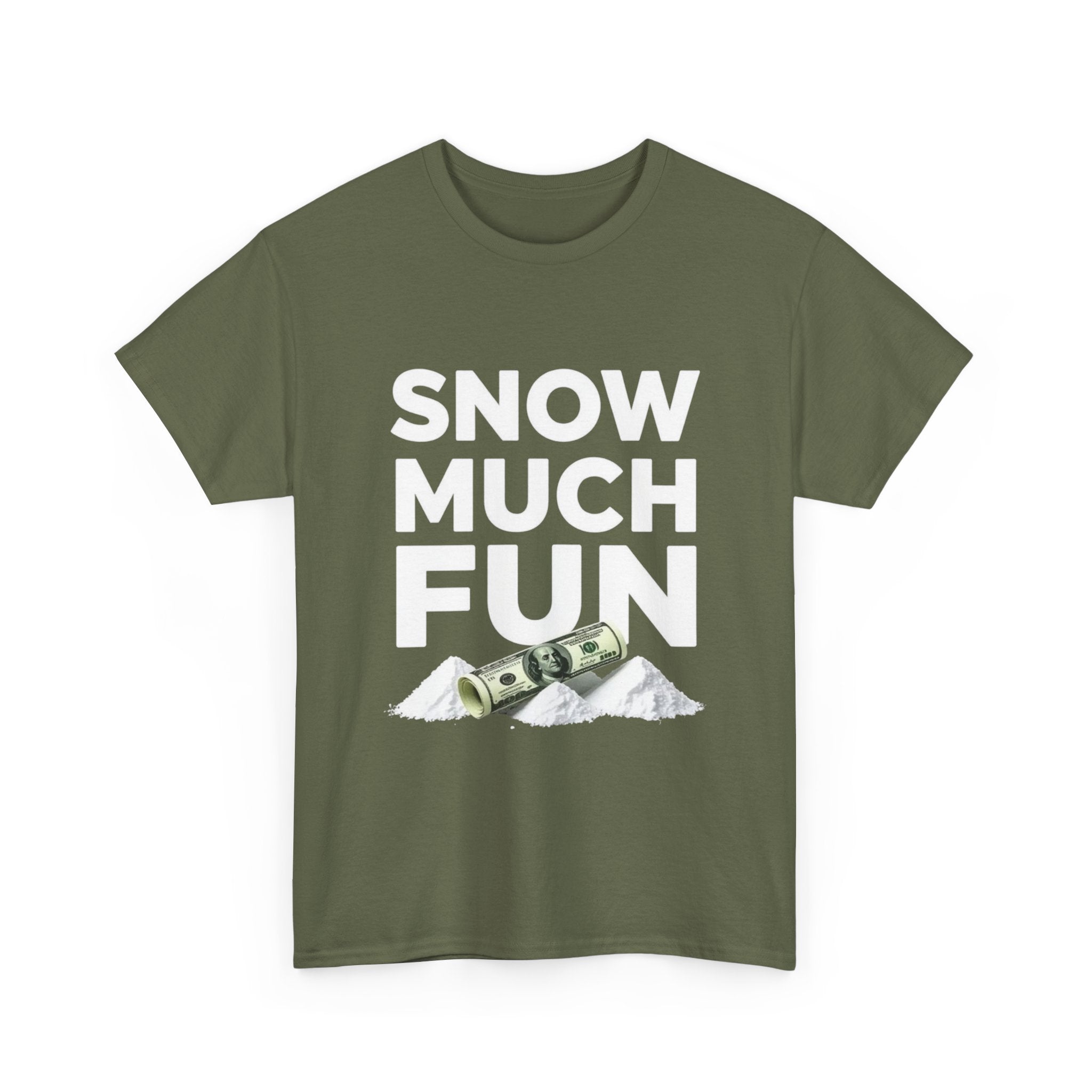 Snow Much Fun, Unisex Cotton Tee