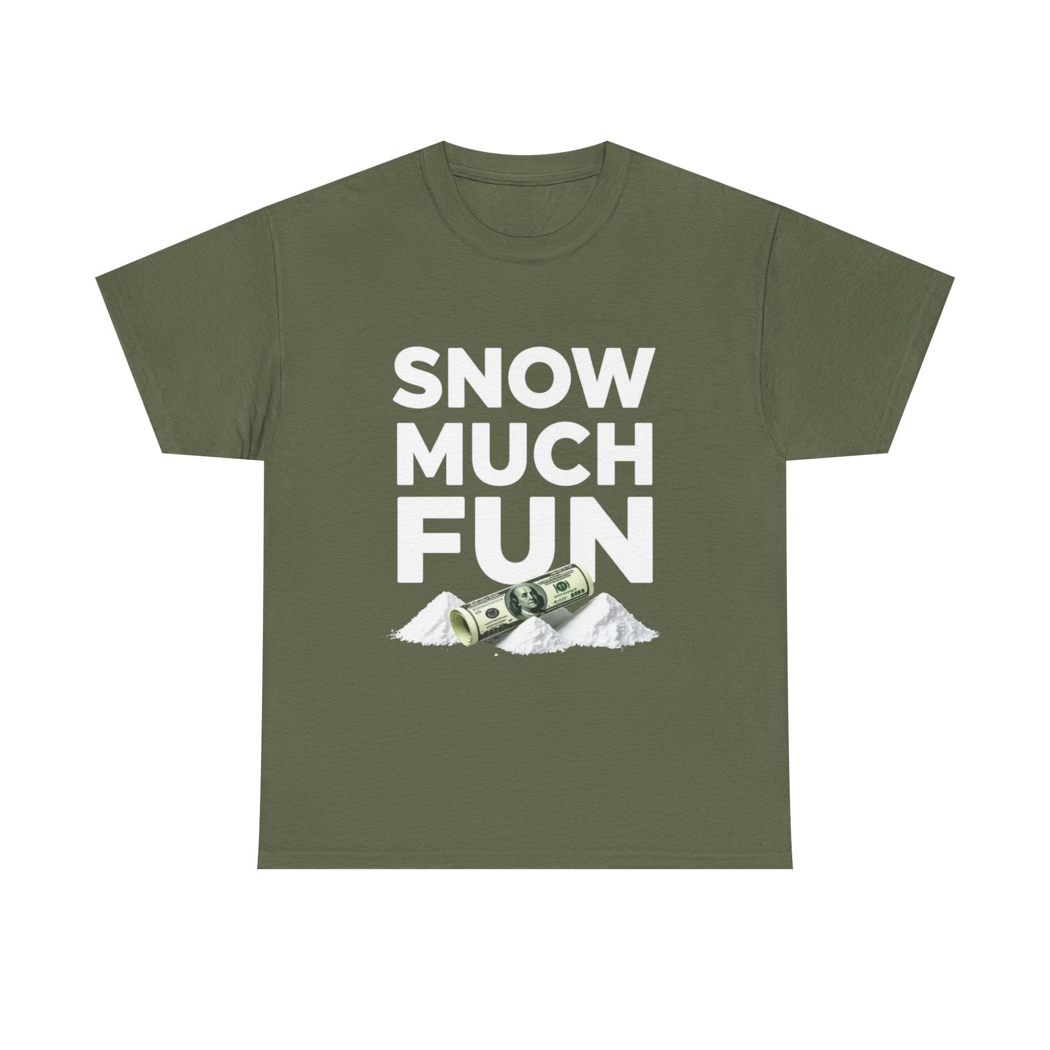 Snow Much Fun, Unisex Cotton Tee