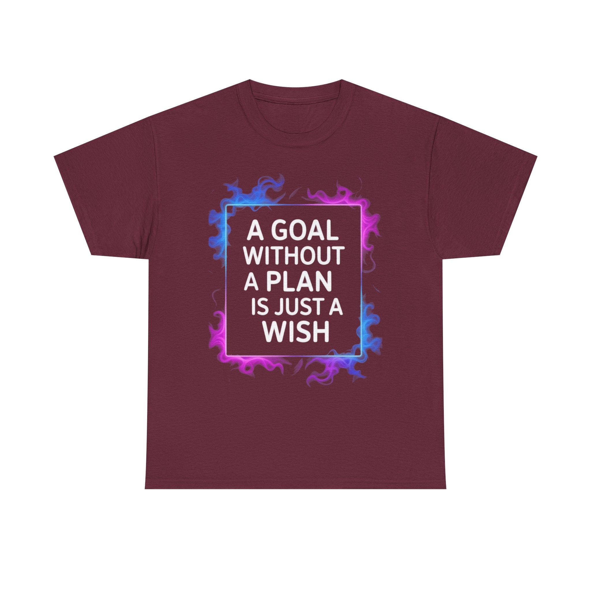 A Goal Without a Plan, Unisex Cotton Tee