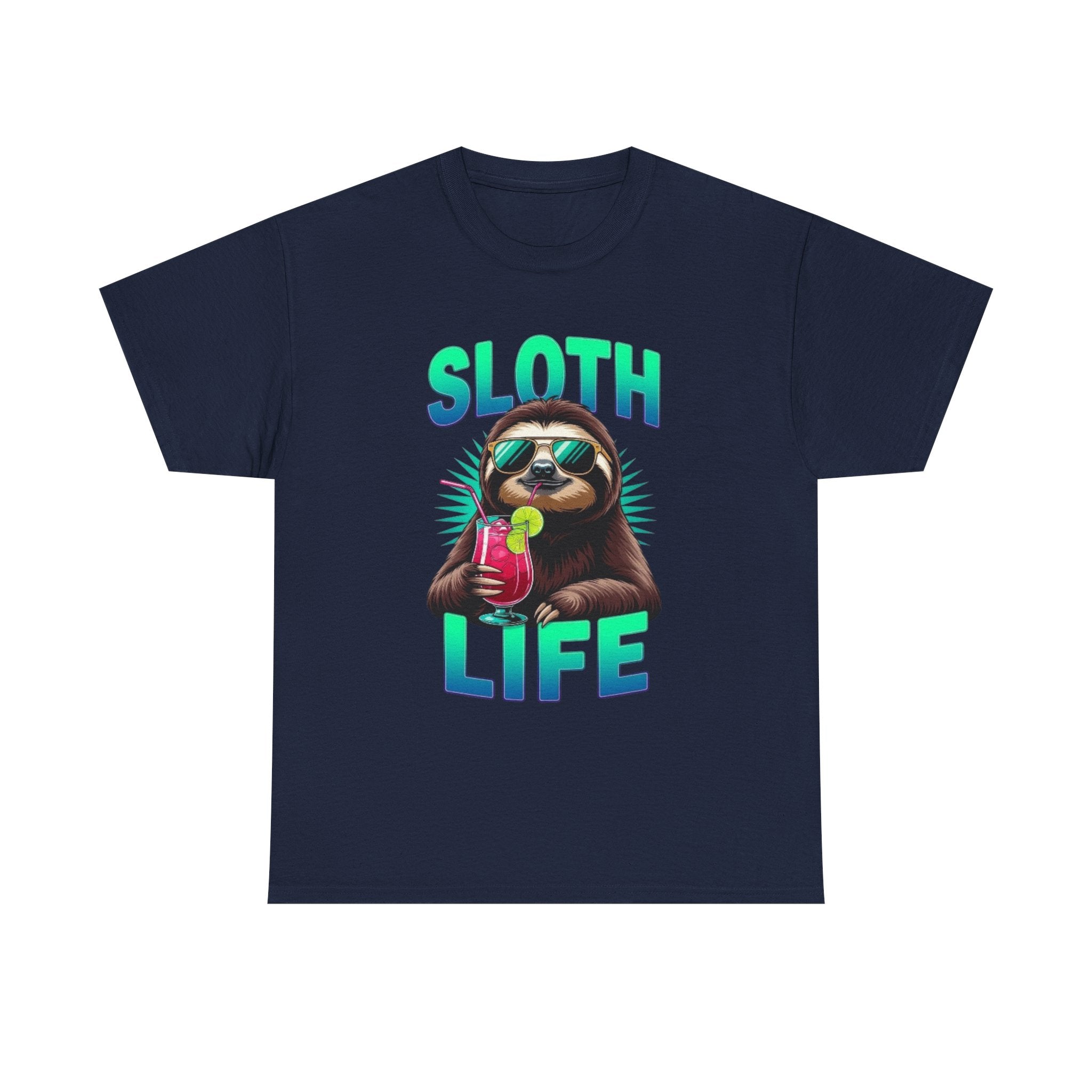Sloth Life, Unisex  Cotton Tee