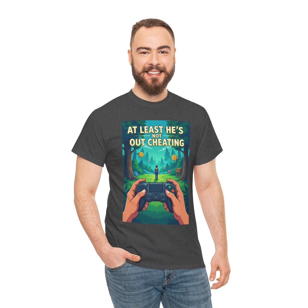 Not Out Cheating, Unisex Cotton Tee